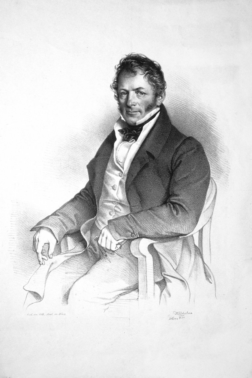 Franz Jäger Litho 作者 约瑟夫·克里胡伯（Josef Kriehuber）