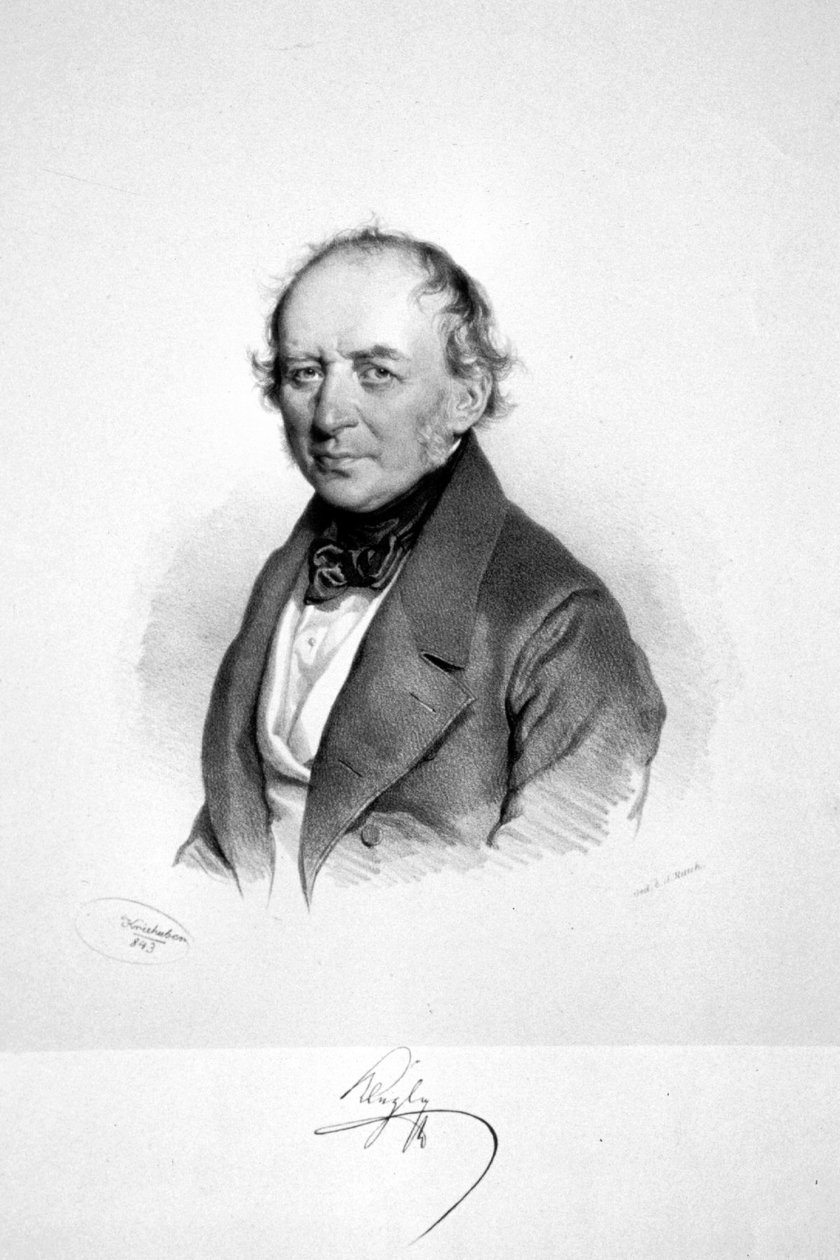 Franz Joachim Kleyle Litho 作者 约瑟夫·克里胡伯（Josef Kriehuber）