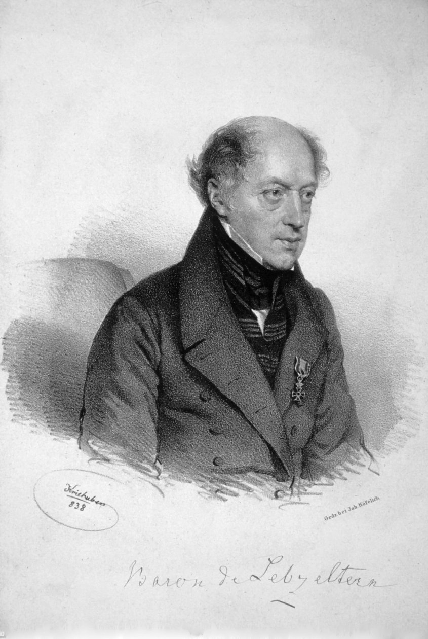 Franz Lebzeltern Litho 作者 约瑟夫·克里胡伯（Josef Kriehuber）