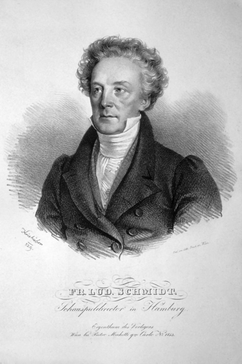 Franz Ludwig Schmidt Litho 作者 约瑟夫·克里胡伯（Josef Kriehuber）