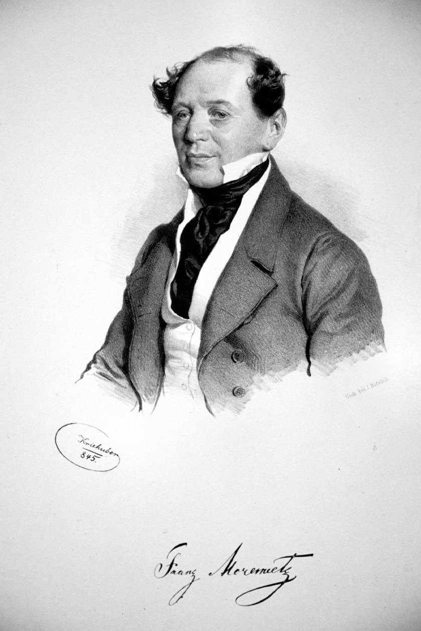 Franz Morawetz Litho 作者 约瑟夫·克里胡伯（Josef Kriehuber）