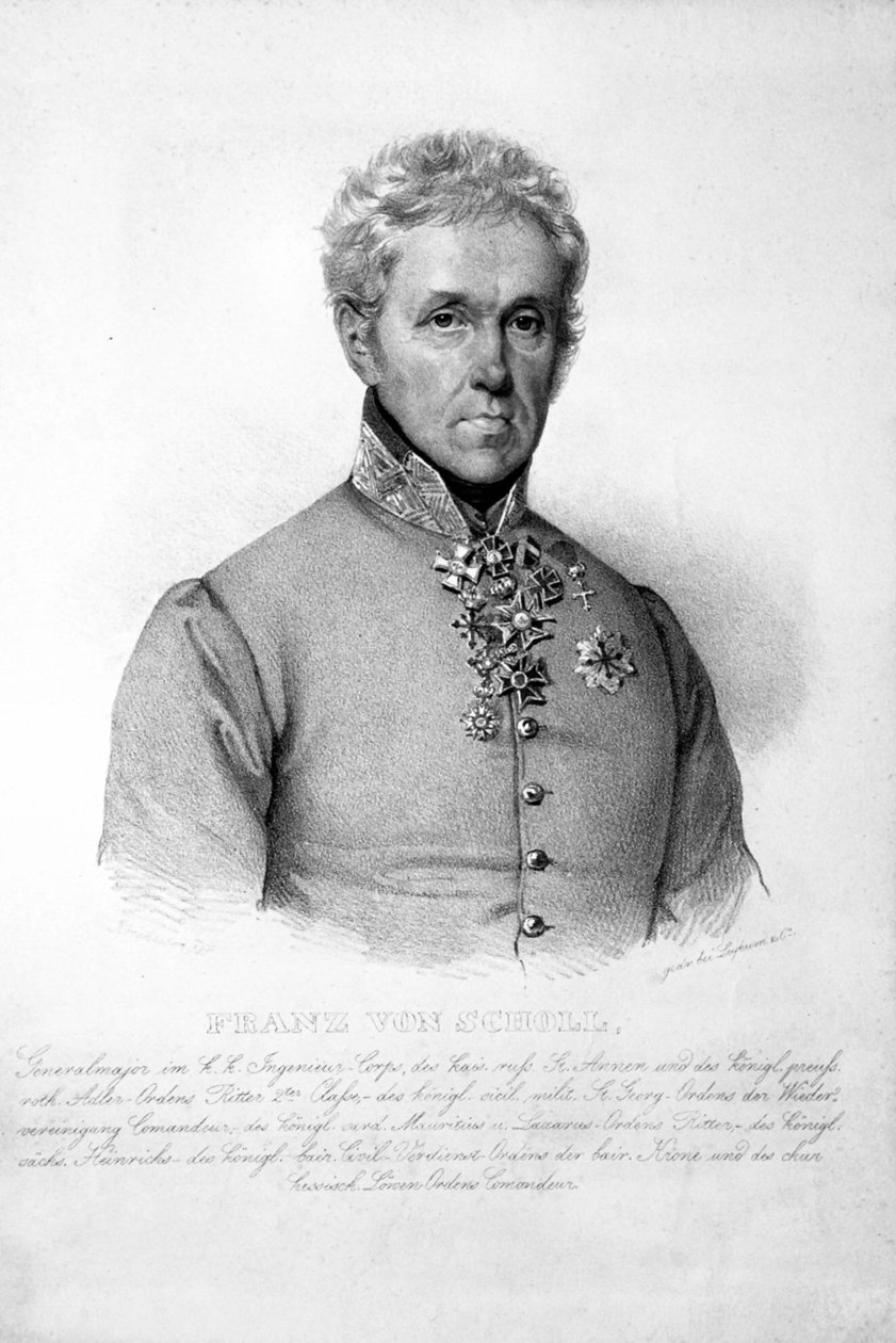 Franz von Scholl Litho 作者 约瑟夫·克里胡伯（Josef Kriehuber）