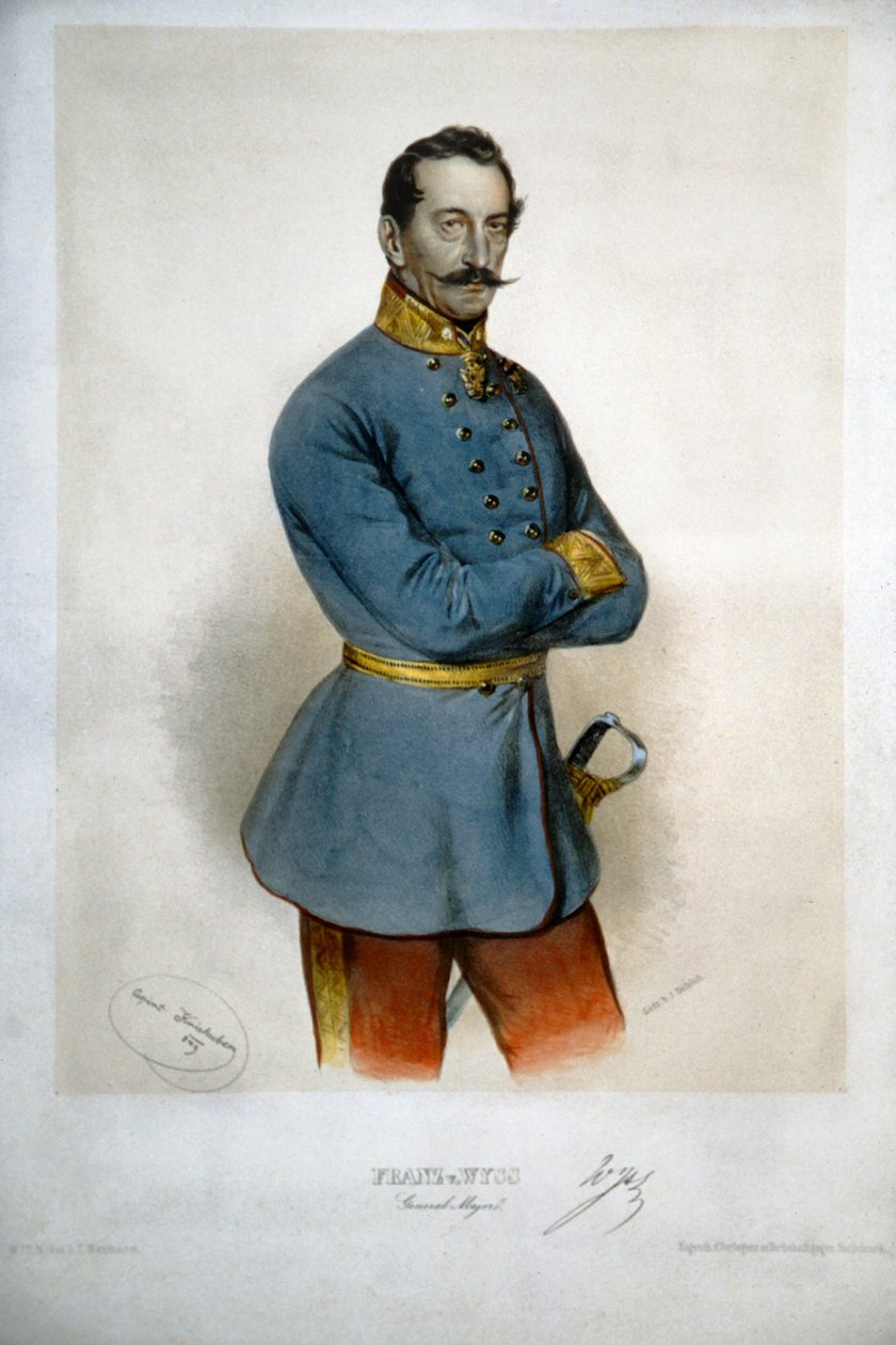 Franz von Wyss Litho 作者 约瑟夫·克里胡伯（Josef Kriehuber）