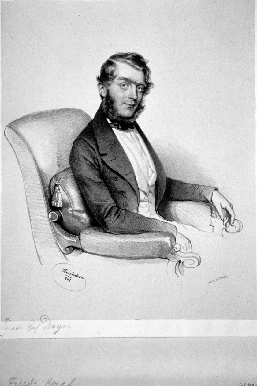Friedrich Deym Litho 作者 约瑟夫·克里胡伯（Josef Kriehuber）