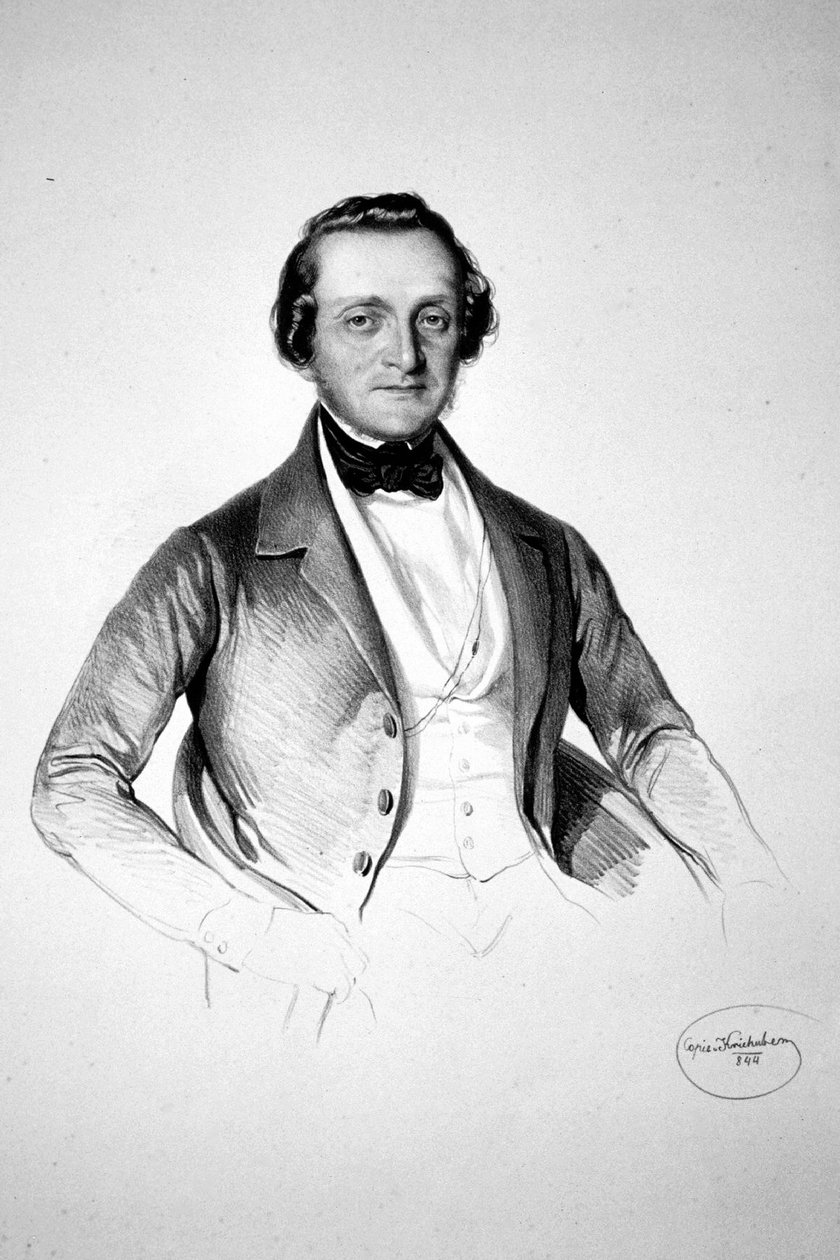 Friedrich Grimschitz Litho 作者 约瑟夫·克里胡伯（Josef Kriehuber）