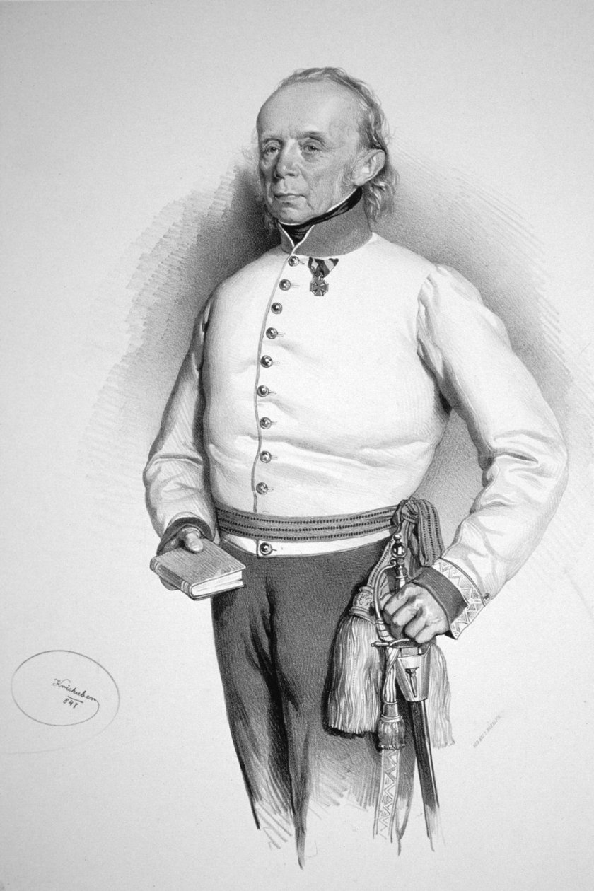 Friedrich Hochenegg Litho 作者 约瑟夫·克里胡伯（Josef Kriehuber）