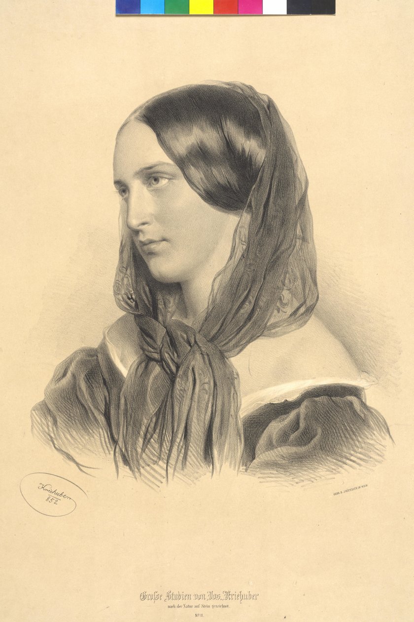 Emilie Kriehuber 作者 约瑟夫·尼古拉斯·克里胡伯