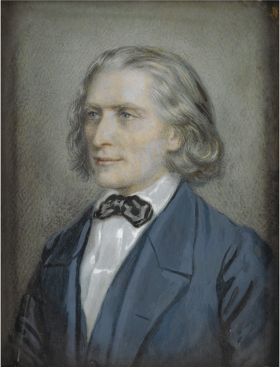 弗朗茨·李斯特（Franz Liszt）肖像1811-1886，1856年 作者 约瑟夫·尼古拉斯·克里胡伯