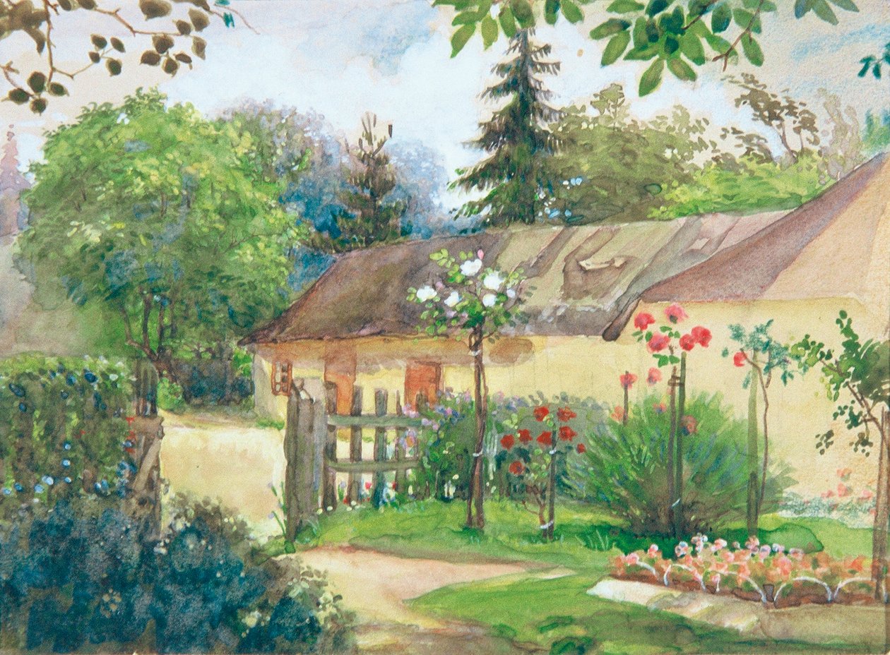 花园景观 作者 约瑟夫·瓦拉