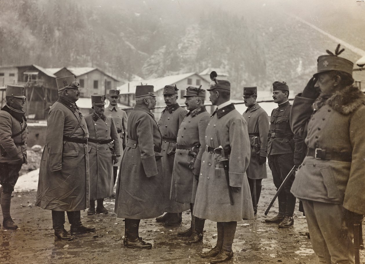专辑“Meine weltkriegs - Erinnerungen South-West Front (Carinthia, Italien, South Tyrol) (My world war - memory of the South-Western Front in Carinthia, Italy, Trentino-Alto Adige) 31/03/1915-12/11/ 1918 - Josef Zohles Wien “：大公 弗雷德里克 作者 约瑟夫·佐尔斯（Josef Zohles）