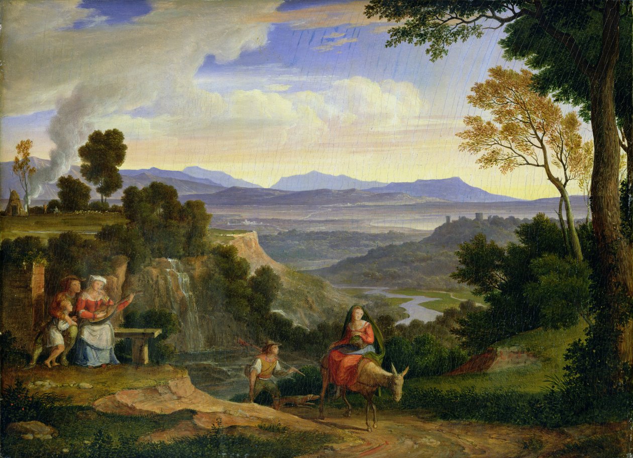 在Ronciglione，1815年 作者 约瑟夫·安东·科赫