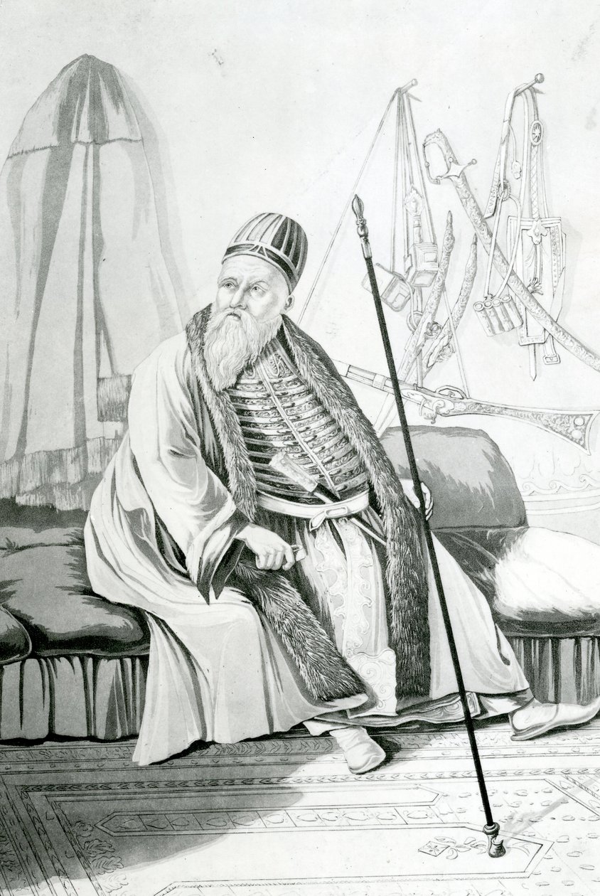 Tepelena Jannina的或阿里帕夏（1740年至1822年） 作者 约瑟夫·卡特赖特