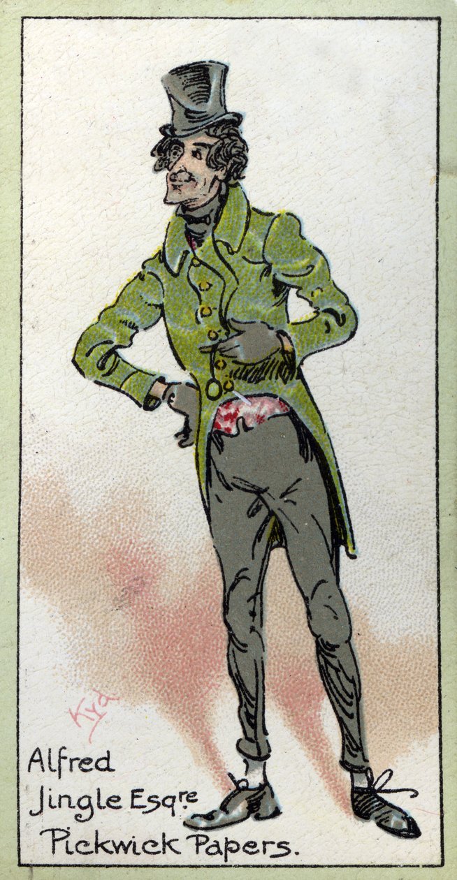 Alfred Jingle Esquire，1923年查尔斯狄更斯的“The Pickwick Papers” 作者 约瑟夫·克莱顿·克拉克