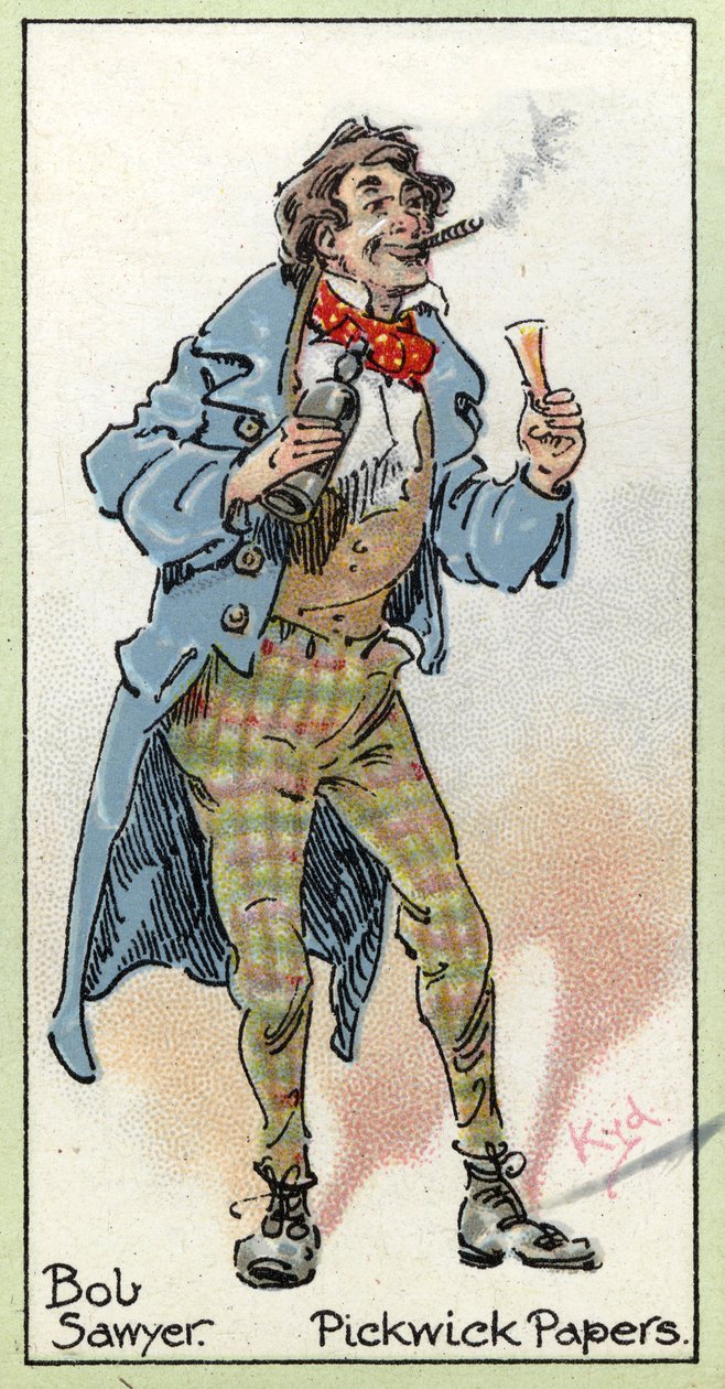 Bob Sawyer，1923年查尔斯狄更斯的“The Pickwick Papers” 作者 约瑟夫·克莱顿·克拉克