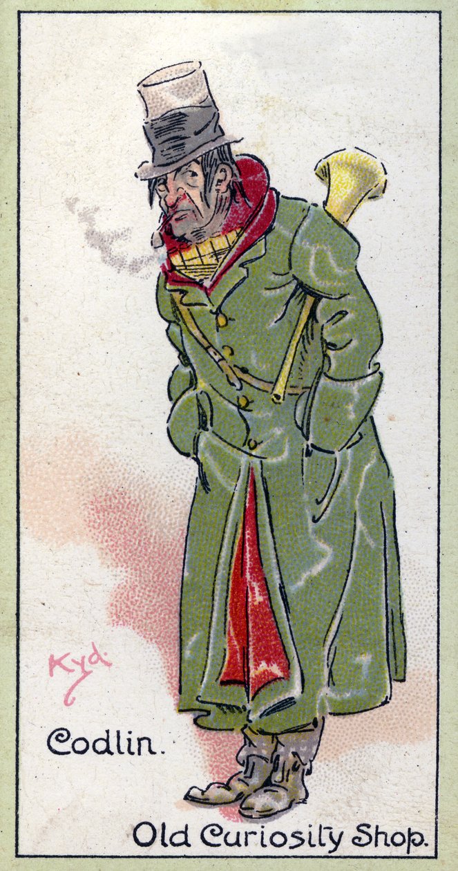 1923年，查尔斯·狄更斯（Charles Dickens）创作的“古老的好奇心商店”（Codlin） 作者 约瑟夫·克莱顿·克拉克