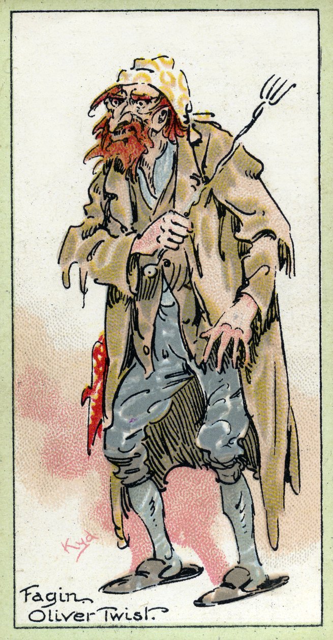 费金，来自&39;Oliver Twist&39;，查尔斯狄更斯，1923年 作者 约瑟夫·克莱顿·克拉克