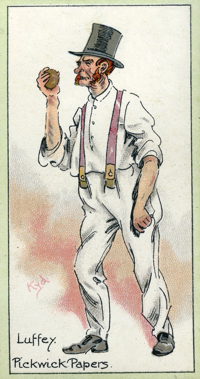 Luffey，来自1923年Charles Dickens的“The Pickwick Papers” 作者 约瑟夫·克莱顿·克拉克