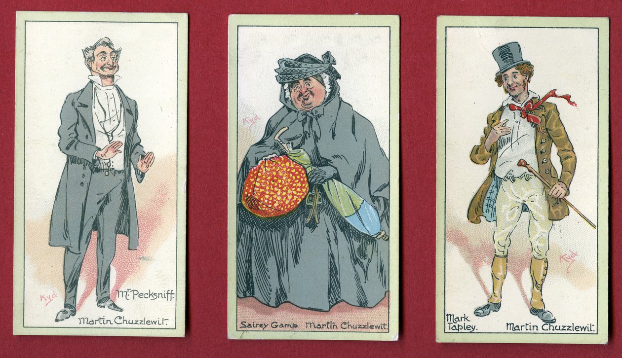 查尔斯狄更斯的“Martin Chuzzlewit”，1923年 作者 约瑟夫·克莱顿·克拉克