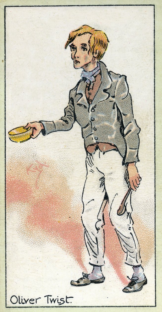 奥利弗要求更多，来自&39;Oliver Twist&39;，查尔斯狄更斯，1923年 作者 约瑟夫·克莱顿·克拉克