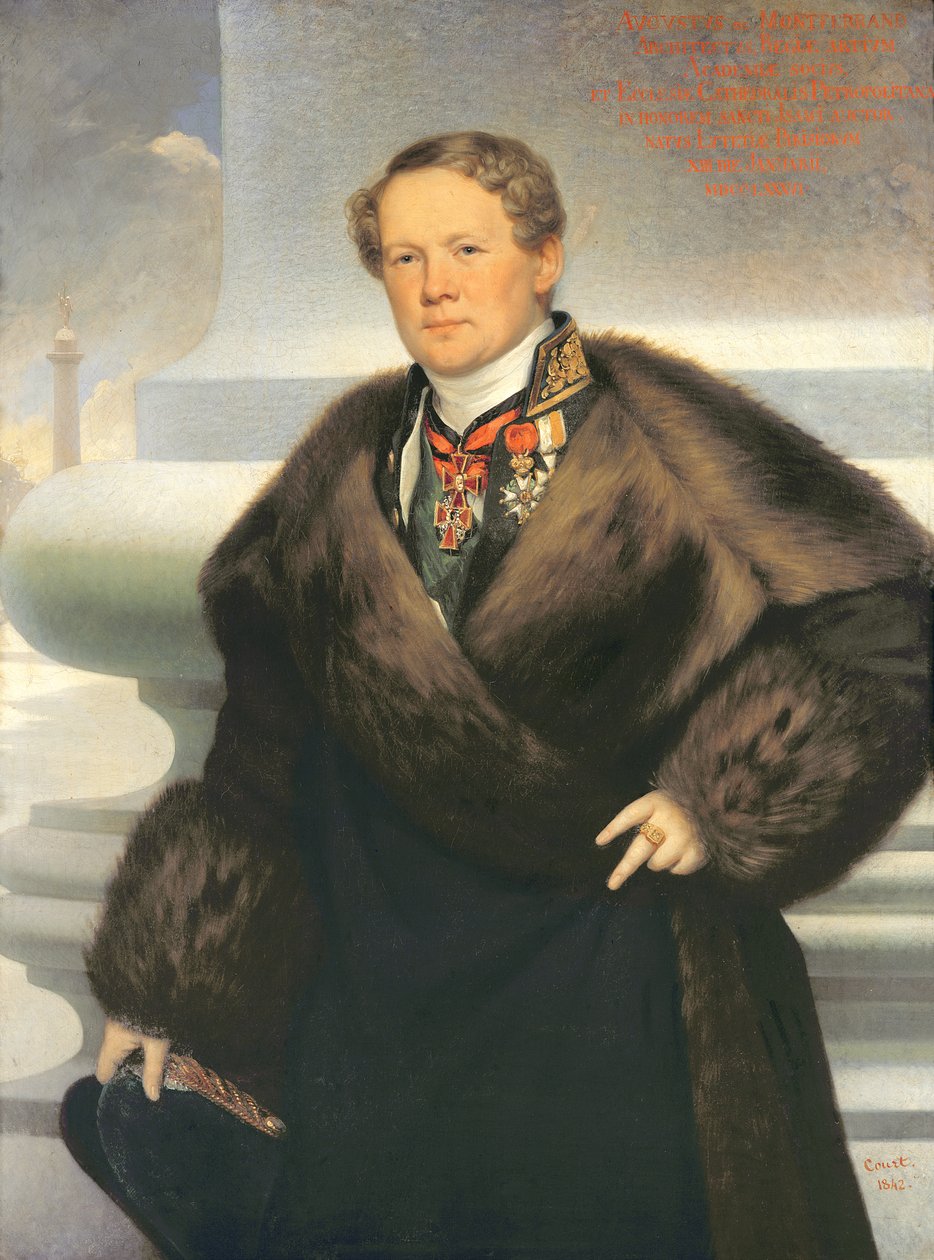 Auguste Ricard de Montferrand（1786-1856）1842 作者 约瑟夫·欲望法院