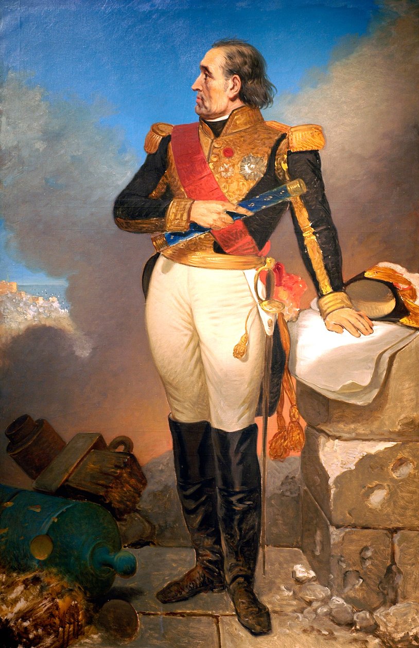 Marechal Soult，Duc de Dalmatia，c.1819-35的画像 作者 约瑟夫·欲望法院