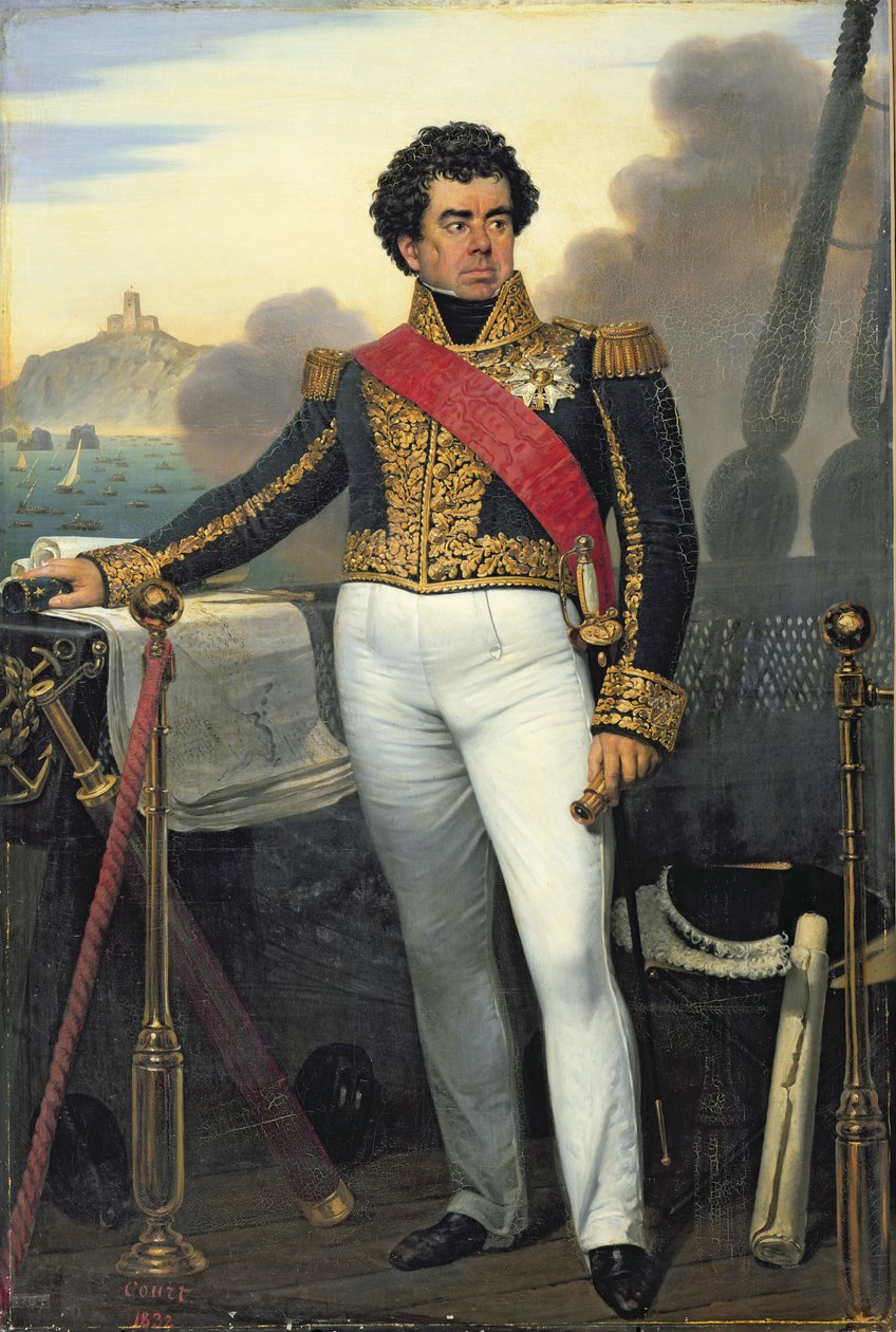 Victor Guy（1775-1846），男爵Duperre，1832年 作者 约瑟夫·欲望法院