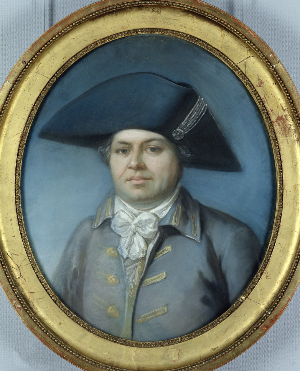 Georges Cadoudal的肖像（1771-1804）（纸上粉彩） 作者 约瑟夫·杜克鲁