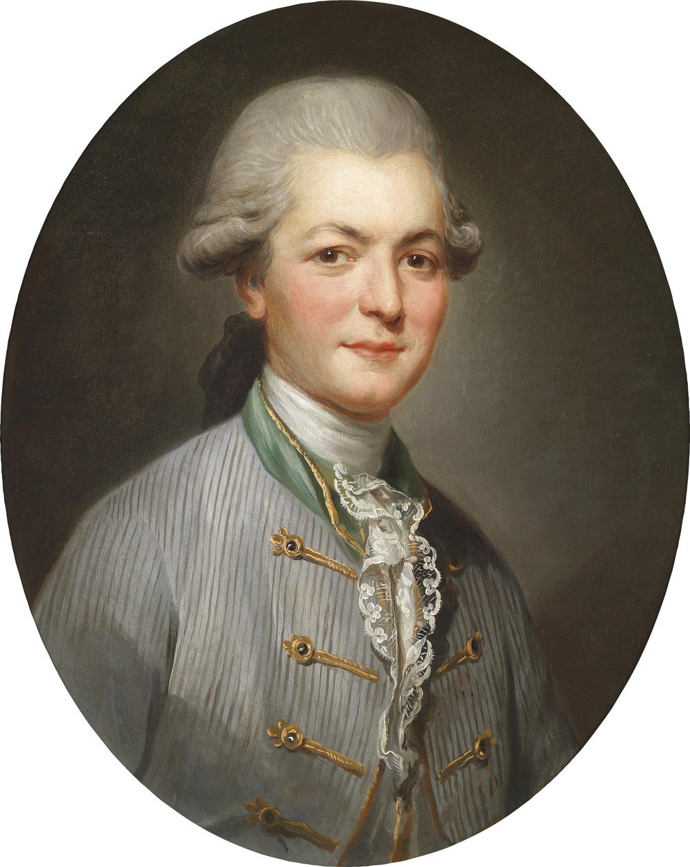Charles Joseph de Pallu伯爵的肖像（1753-1823） 作者 约瑟夫·杜克鲁