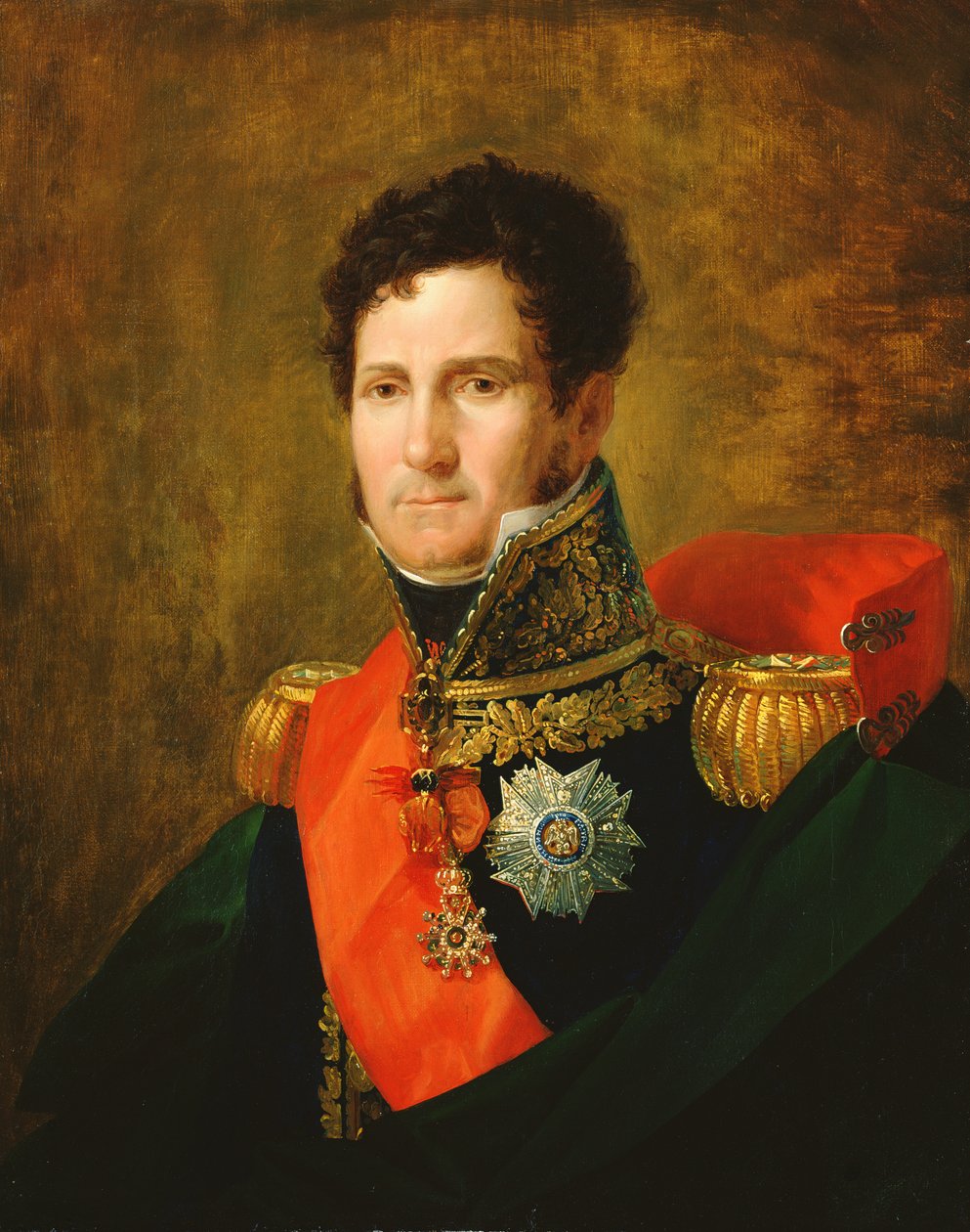 Felix Baciocchi（1762-1841）c.1805的肖像 作者 约瑟夫·弗朗克