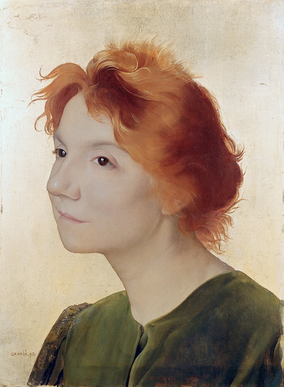 Yvette Guilbert（1867-1944）1895 作者 约瑟夫·格兰妮