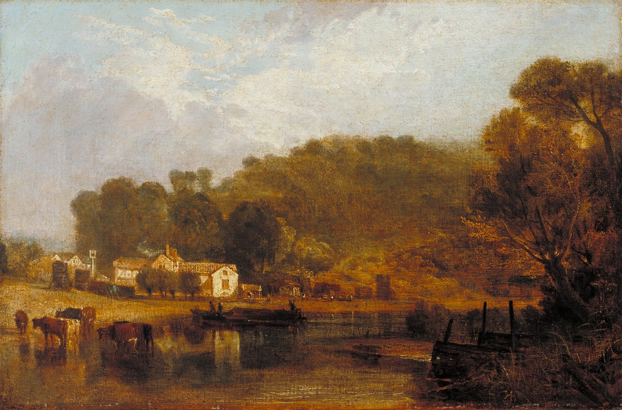Cliveden on Thames 作者 约瑟夫·马洛德·威廉·特纳