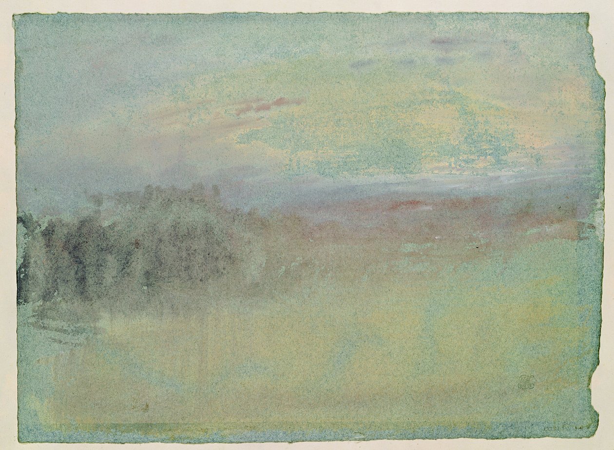 沿海风光。 c.1830 作者 约瑟夫·马洛德·威廉·特纳