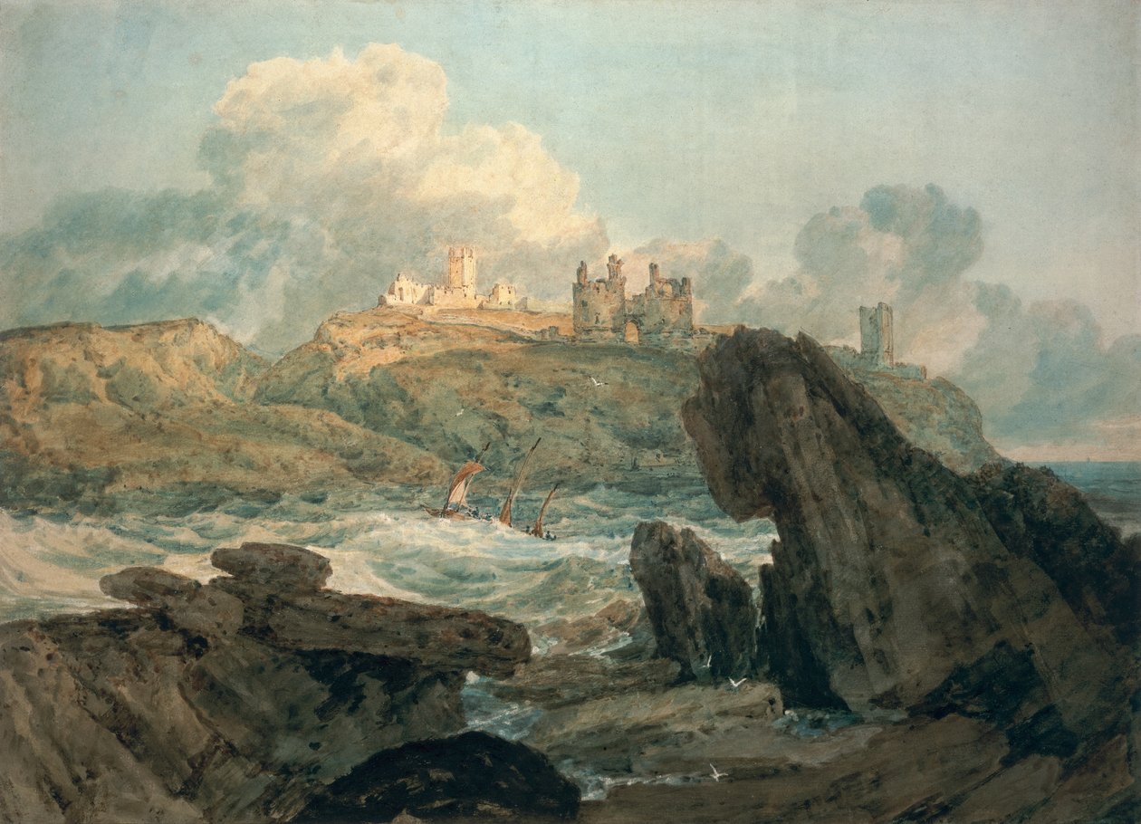 Dunstanburgh城堡 作者 约瑟夫·马洛德·威廉·特纳