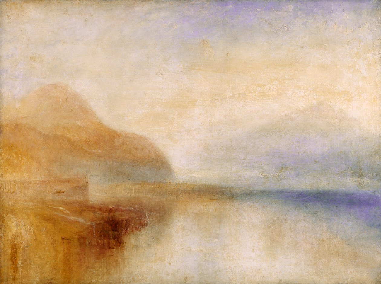 Inverary Pier，Loch Fyne，Morning，c.1840-50 作者 约瑟夫·马洛德·威廉·特纳