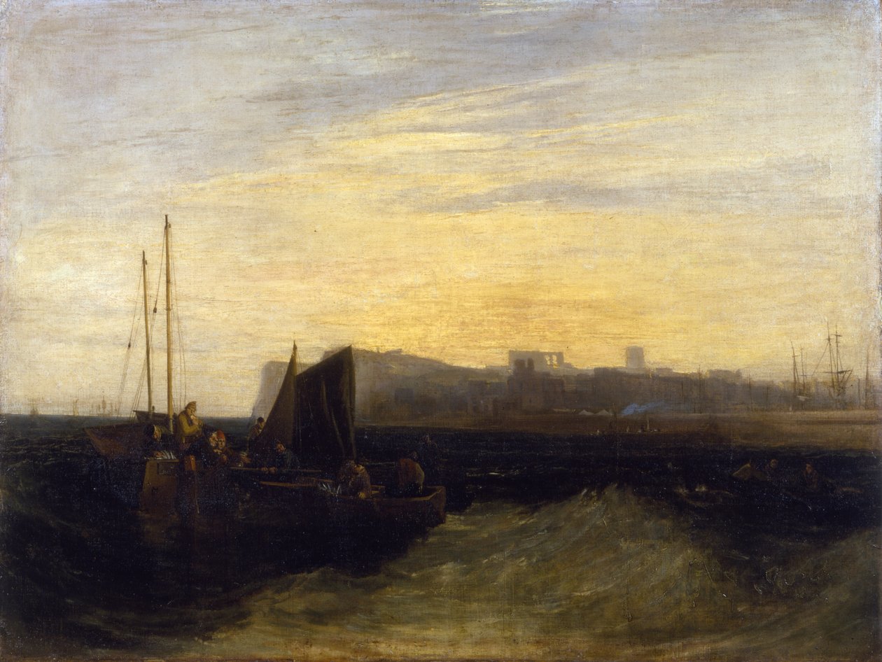 马盖特，c.1808 作者 约瑟夫·马洛德·威廉·特纳