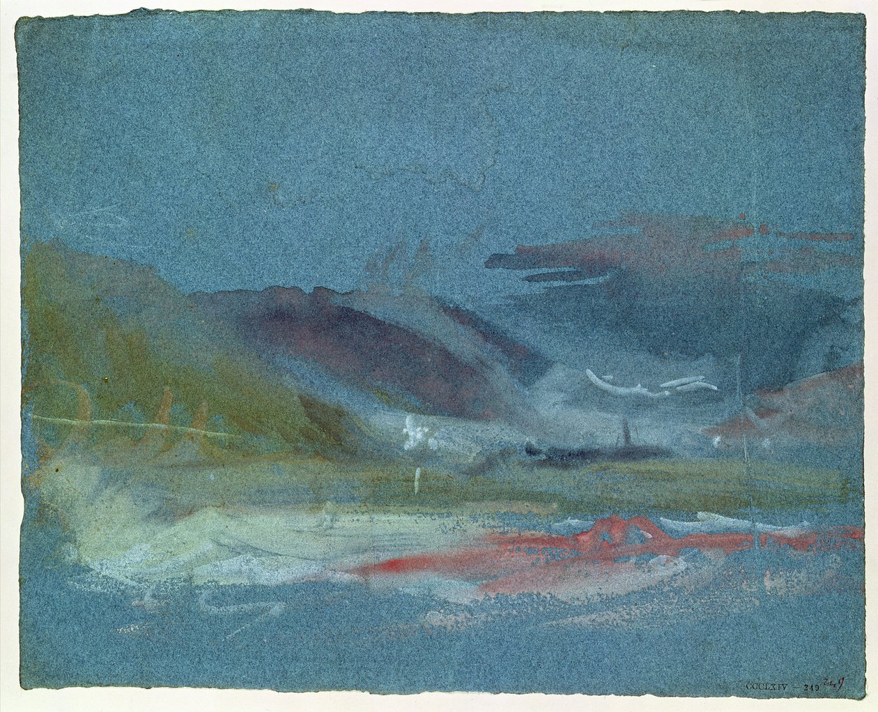 河岸，1830 作者 约瑟夫·马洛德·威廉·特纳