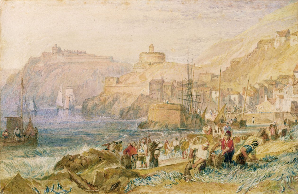 St. Mawes，Cornwall，c.1823 作者 约瑟夫·马洛德·威廉·特纳