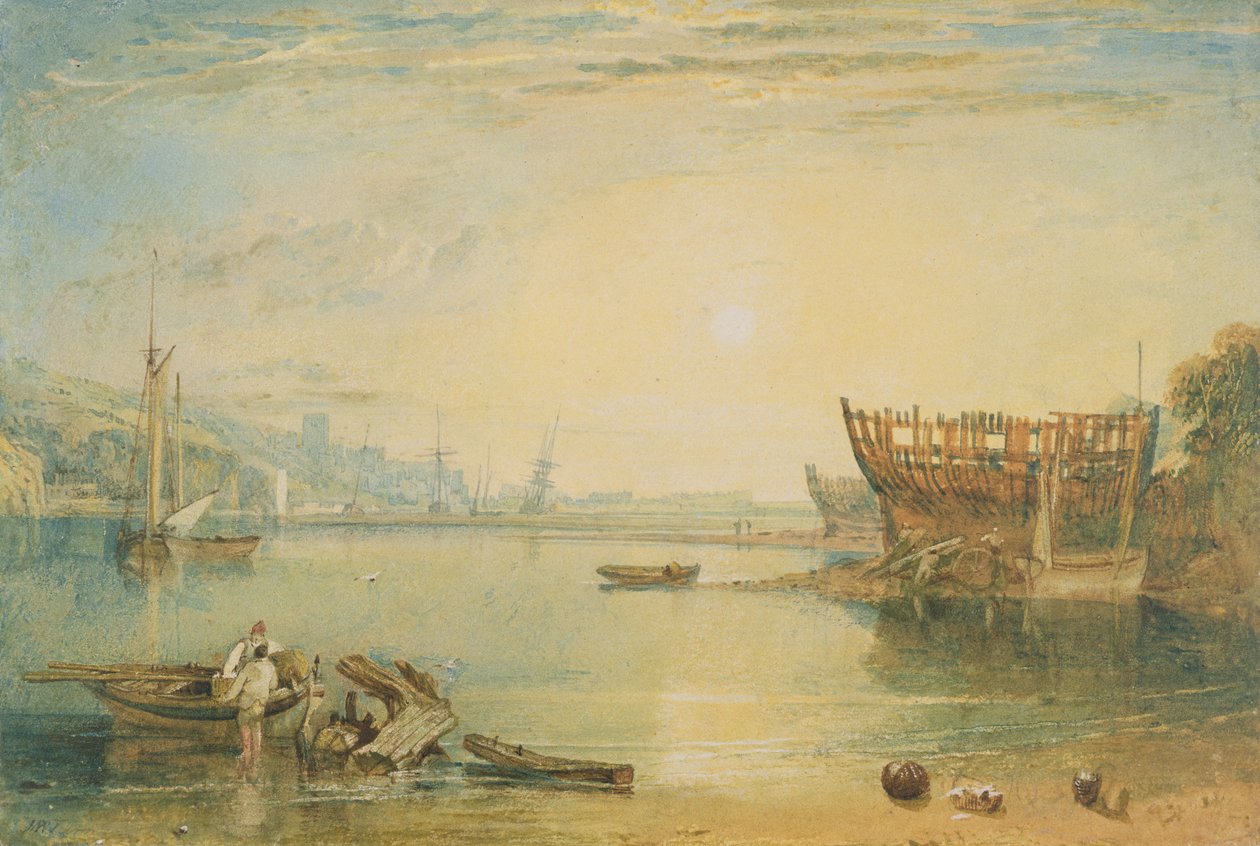 Teignmouth，Devonshire，c.1813 作者 约瑟夫·马洛德·威廉·特纳