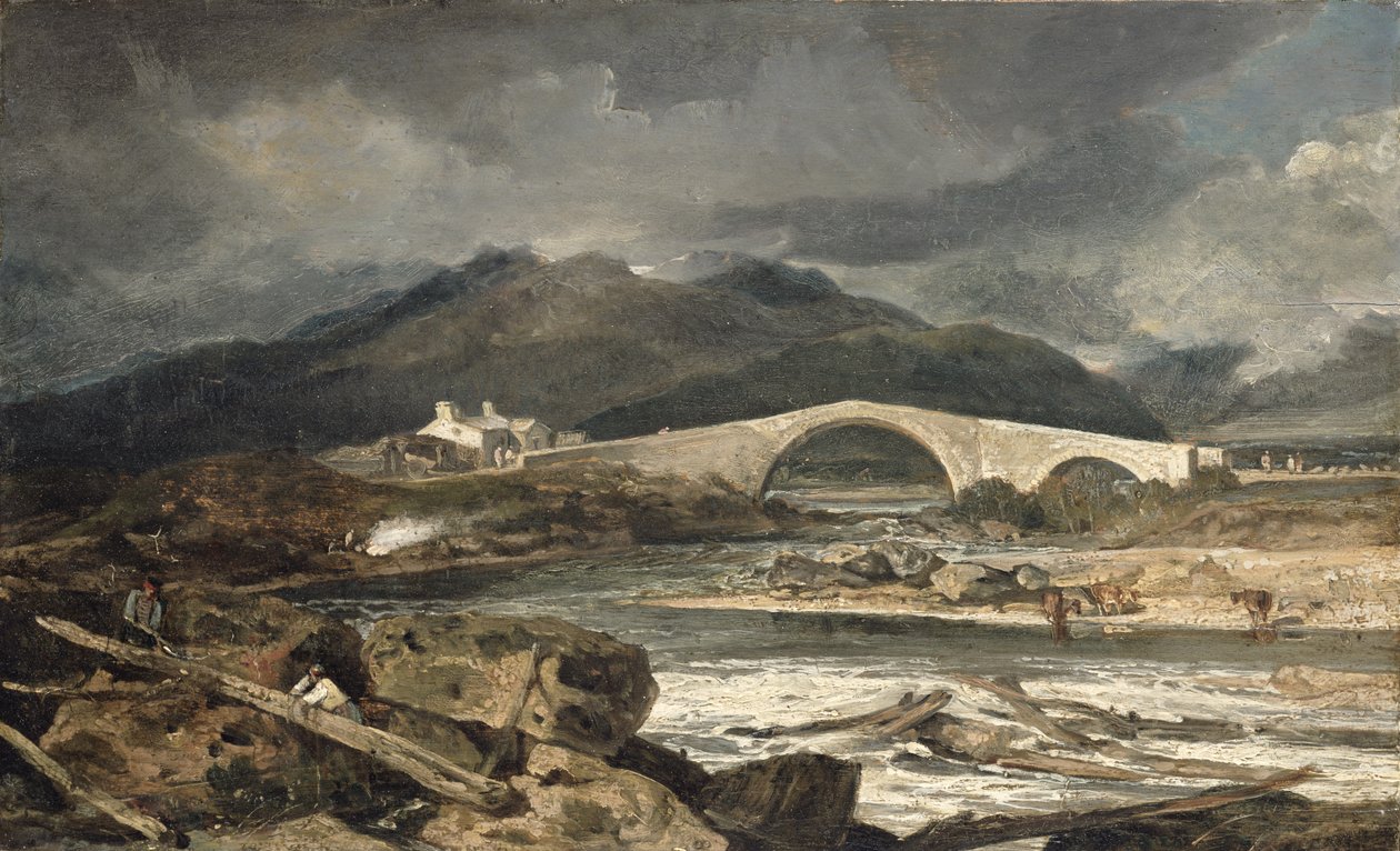 Tummel Bridge，Perthshire，c.1801-03 作者 约瑟夫·马洛德·威廉·特纳