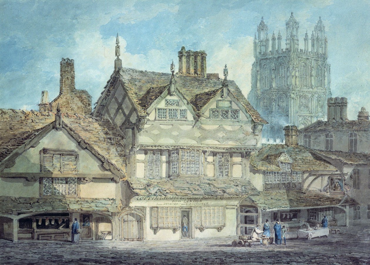 Wrexham，Denbighshire 作者 约瑟夫·马洛德·威廉·特纳