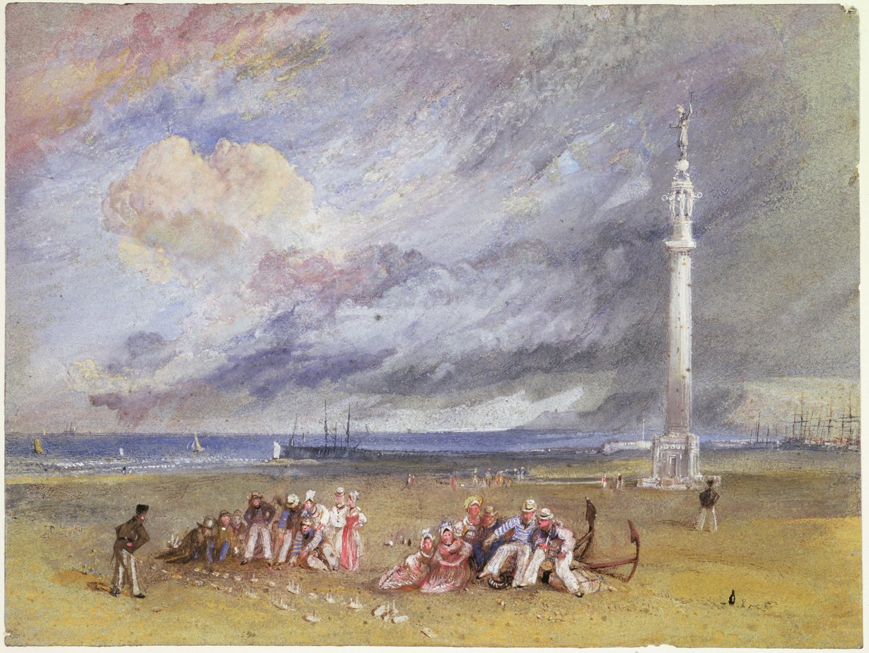 Yarmouth Sands，c.1824-30 作者 约瑟夫·马洛德·威廉·特纳