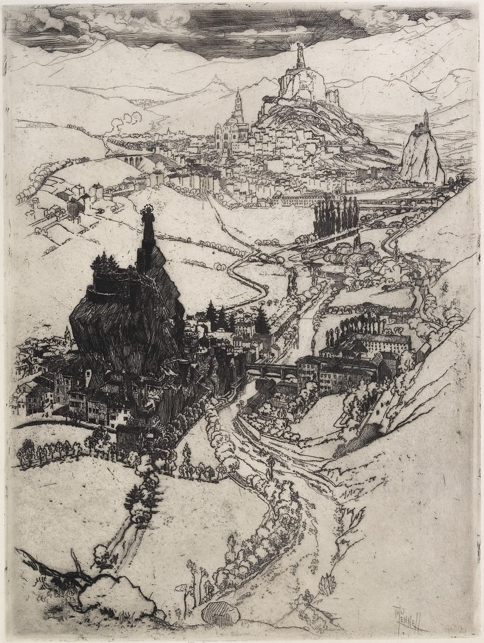 Puy，第三板块，1894年 作者 约瑟夫·彭内尔
