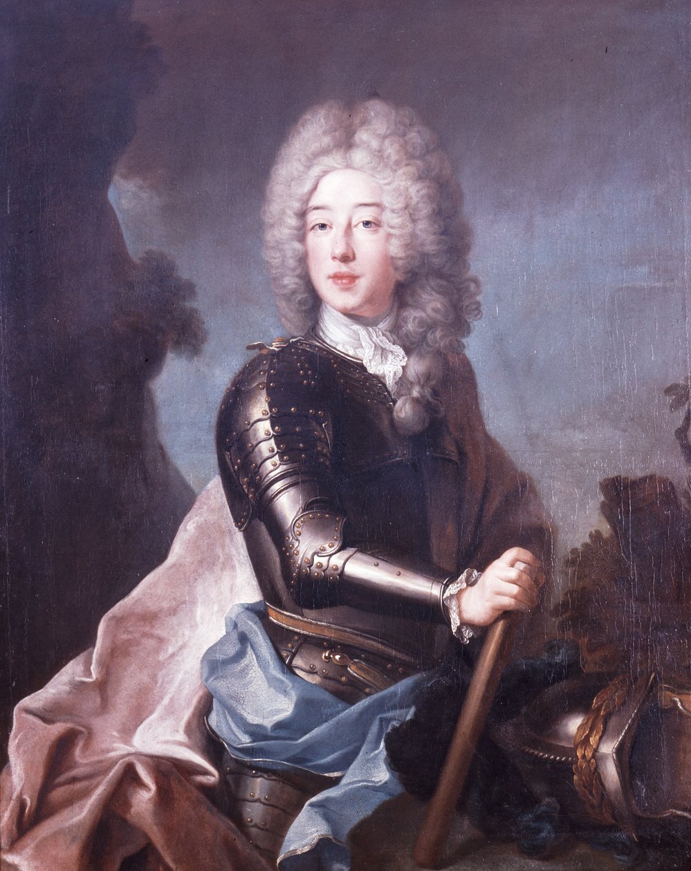巴伐利亚的Philipp Moritz的肖像（1698-1719） 作者 约瑟夫·维维恩