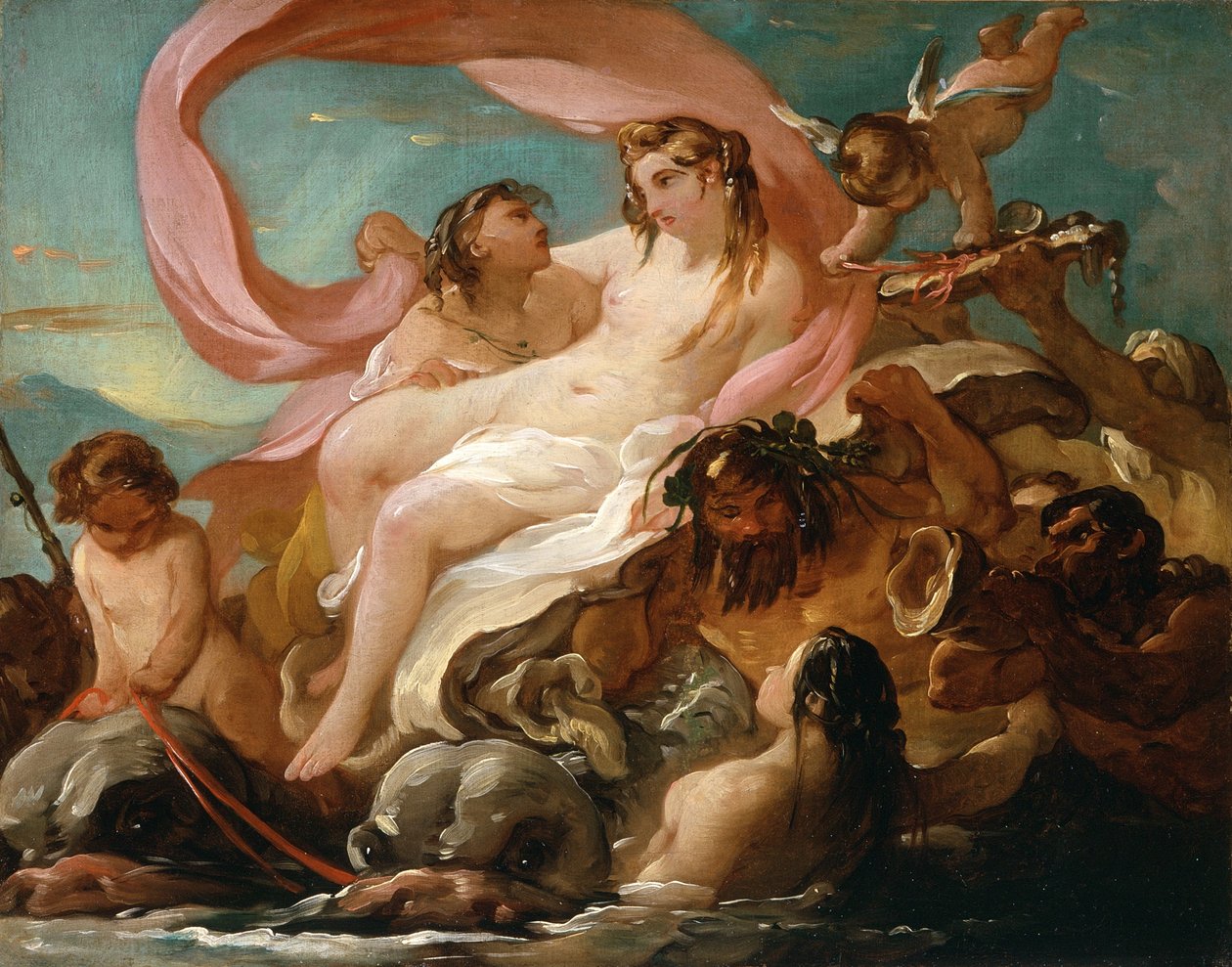 金星从海中出现，c.1754-5 作者 约瑟夫·玛丽·维恩长老