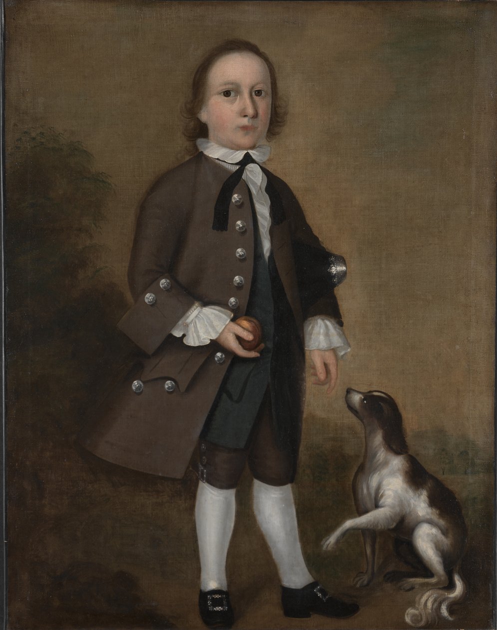 耶利米·贝尔纳普 (Jeremiah Belknap)，c. 1758（布面油画） 作者 约瑟夫·巴杰