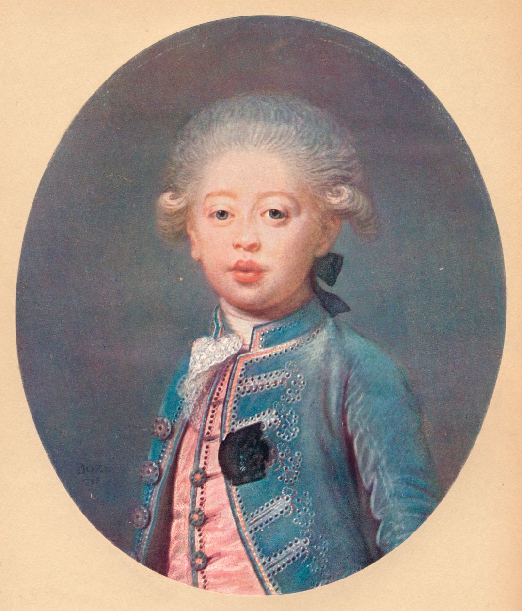 路易斯·安托万·阿托伊斯·昂古莱姆公爵，c1785 作者 约瑟夫·博兹