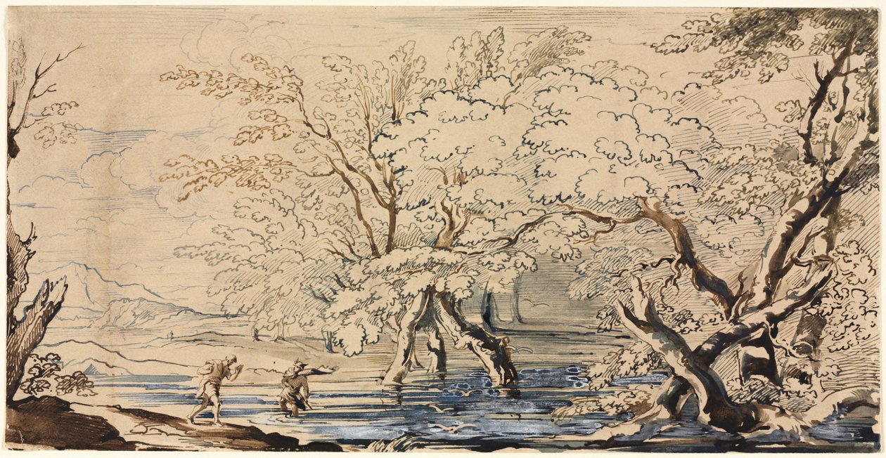 水星和阿尔戈斯。 作者 约瑟夫·布雷特