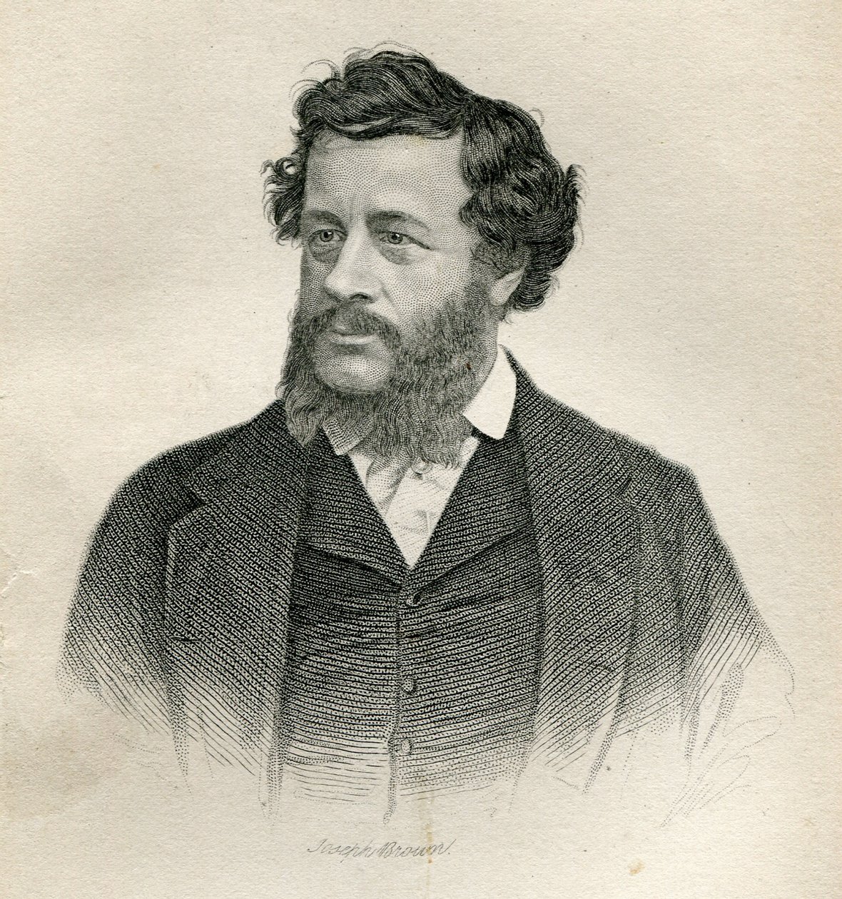 Charles Elme Francatelli，1861年 作者 约瑟夫·布朗