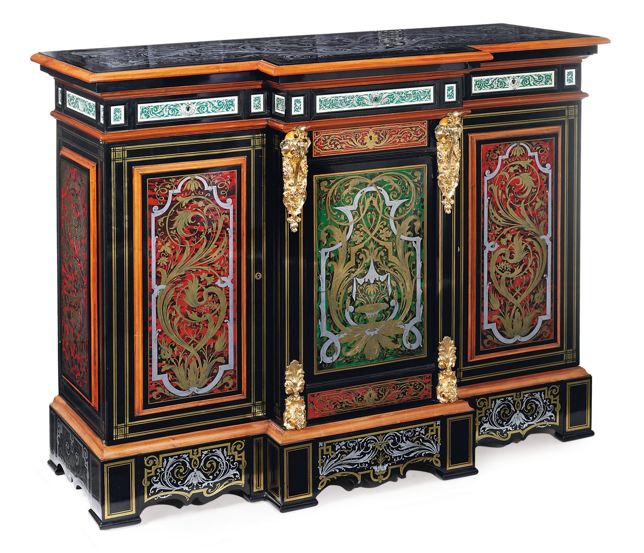拿破仑三世（Mauble d&39;appui），十九世纪第三季度（ormolu，黄铜，锡、,、象牙，乌木，郁金香木，果木和镶嵌）（另请参阅476443至476446） 作者 约瑟夫·克雷默