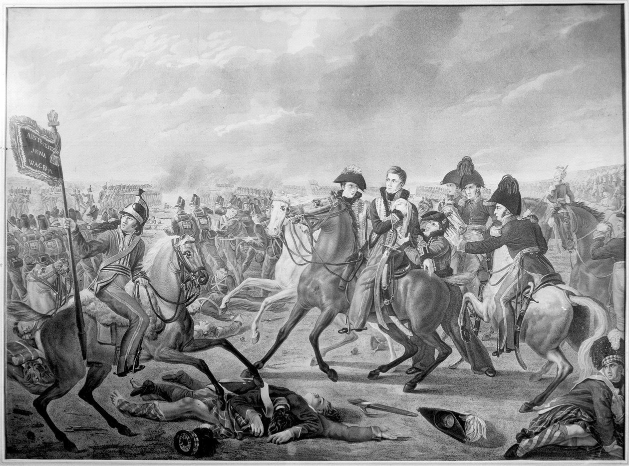 1816年1816年出版的滑铁卢令人难忘的战斗胜利时，奥兰治的威廉王子威廉姆斯受伤 作者 约瑟夫·丹尼斯·奥德瓦雷之后